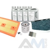 Оригинальный набор для ТО-2 Caddy 1.4TSI 2015-2021 с маслом 0W30 (допуск 502/505)