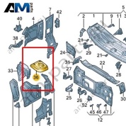 Чашка амортизаторной стойки Volkswagen id-Buzz 2023-2024 1N3809122