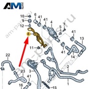 Держатель Audi A8 (D5) 2018-2024 4N0265336C