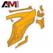 Оригинальное крыло заднее левое на TT (COUPE) 8S8809837