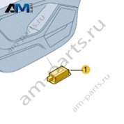 Фонарь подсветки в двери 4G0052134D для Ауди Q6 2022-2026