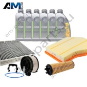 Оригинальный набор ТО-2 для Mercedes A 180d/200d/220d с маслом 5W30 МB 229.52