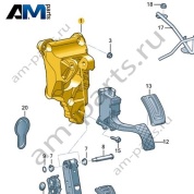 Опорный кронштейн VAG 1EB723115C