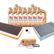 Комплект фильтров для ТО-1/3 Touareg 3.0 V6 TSI Hybrid с маслом Shell 0W30