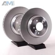 Оригинальные передние тормозные диски 348X30 34116763824 на BMW 5 Серии (E60) 540/545/550i