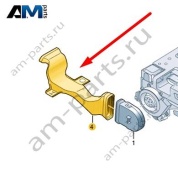 Воздуховод Audi Q8 2019-2024 4M8864255