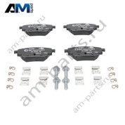 Задние тормозные колодки 13-0460-3884-2 ATE для Мерседес A-200