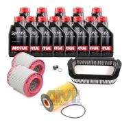 Набор ТО-1/3 для Ауди А8 (D3) 6.0 W12 (470 л.с.) с маслом Motul 5W30