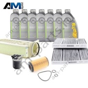 Оригинальный набор ТО-2 для Mercedes S300 с маслом 5W30 МB 229.52