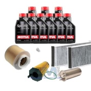 Набор ТО-2_4 для Ауди А6 (C6) 3.0TDI (163_232 л.с.) с маслом Motul 5W30