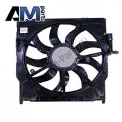 Кожух вентилятора с вентилятором 17428618242 на BMW X6 (E71) 40iX