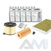 Оригинальный набор для ТО-2/4 Ауди А4 (В9) 45 TFSI S-tronic/2.0 TFSI 249 л.с масло 0W30 (допуск 502/505)