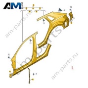 Рама боковины Audi Q3 2019-2024 83A810075