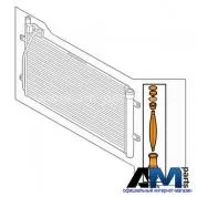 Оригинальный вставка для осушителя Ауди Q3 1.8TFSI (170/144/177 л.с.) 8U0298403