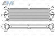Интеркуллер (VALEO) 818341 для Mb Sprinter (W906) 311CDI (150 л.с.)