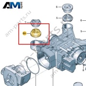 Сайлентблок VAG 1K0599431A