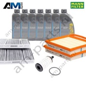 Комплект фильтров MANN с маслом 5W40 229.5 для ТО-1 Mercedes S450