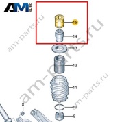 Крепежный элемент Volkswagen id-Buzz 2023-2024 1N3511529B