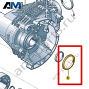 Манжетное уплотнение VAG 0AX409529