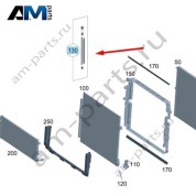 Осушитель кондиционера на Mercedes W465 AMG G63 (M177) A1678351300