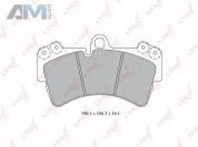 передние тормозные колодки BD8019 (LYNXauto) для автомобилей VAG