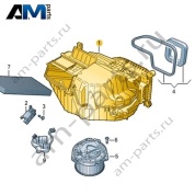 Корпус впускной части Volkswagen id3 2020-2024 1EA820155
