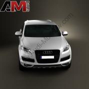 Бампер передний с омывателем фар и парктроником Audi Q7 (2010-2015) 4L0807105MGRU