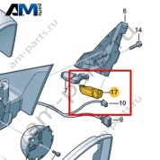 Шумоизоляция Volkswagen T-Roc 2018-2024 2GA857390A