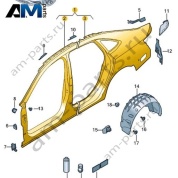 Боковина Volkswagen Jetta VII 2020-2024 17A809605B