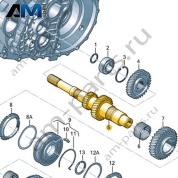 Первичный вал VAG 0A5311103AE