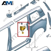 Усилитель стойки С Volkswagen id-Buzz 2023-2024 1T3809614