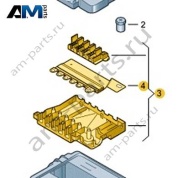 Главный блок предохранителей Volkswagen AMAROK 2017-2022 2H6937548
