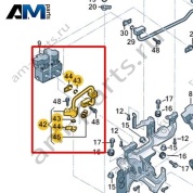 Трубопровод хладагента Volkswagen id3 2020-2024 1EA816544F