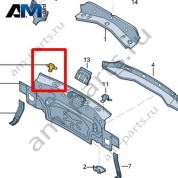 Держатель Volkswagen Jetta VII 2020-2024 17A813590