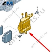 Держатель Audi Q7 (4M) 2016-2024 4M0907179