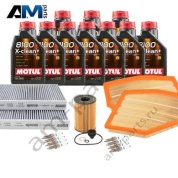 Комплект ТО-2/4 БМВ 7 серии 750i с маслом Motul N63