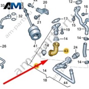 Масляный шланг VAG 03L115655