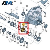 Ступица и муфта синхронизатора VAG 0C9311301D