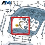 Трос Volkswagen Taos 2021-2023 2GL827535