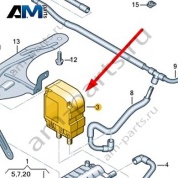 Электродвигатель вентилятора Audi A8 (D5) 2018-2024 4N0819254B
