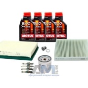 Набор для ТО-2 Skoda Karoq 1.6SRE с маслом Motul 5W40