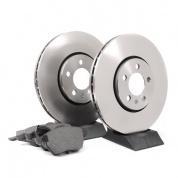 Комплект тормозных дисков с колодками для автомобилей концерна VAG JZW698302CB