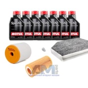 Комплект для ТО-1/3 для Audi A7 (4G) 3.0TDI (2015-н.в.) с маслом Motul 5W30