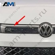 Надпись R-Line на решетку Volkswagen Тигуан 571853688DPJ