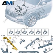 Канал для кабеля VAG 057971822