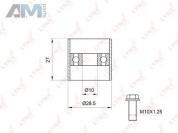 Ролик направляющий ГРМ LYNX для Audi A4 (B7) 2005-2009 2.0 Diesel PB-3003