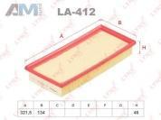 Воздушный фильтр LYNX для Mercedes GLS 500/63 AMG LA-412