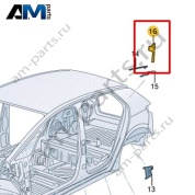 Часть стойки С Volkswagen id3 2020-2024 10A864638B