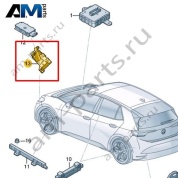 Держатель Volkswagen id3 2020-2024 10A971592