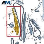 Планка успокоителя VAG 06N109509